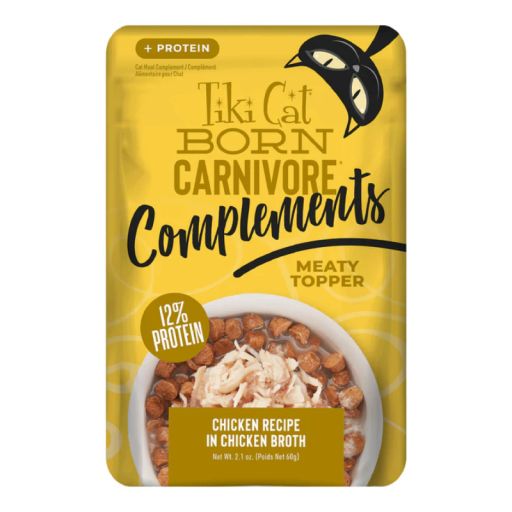 2.1OZ TIKI CAT COMPLEMENTS CHICKEN CS/12