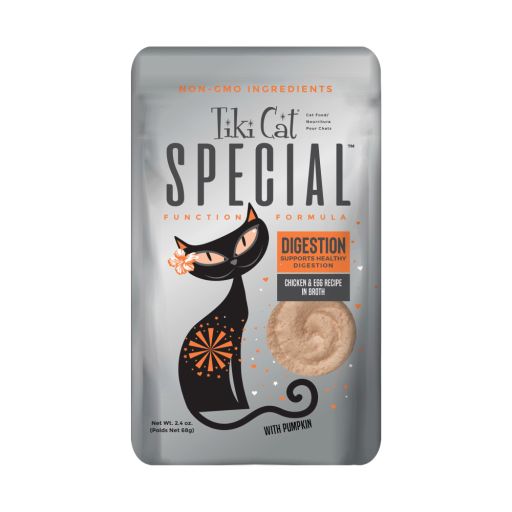 2.4OZ TIKI CAT SPECIAL MOUSSE DIGESTION CS/12