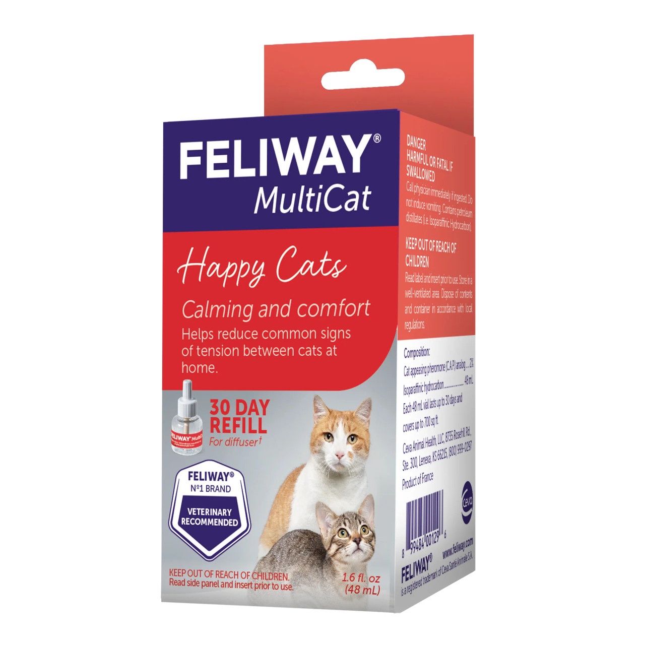 FELIWAY DIFFUSER REFILL - CATS MULTI