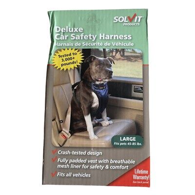 SOLVIT LG DELUXE CAR HARNESS