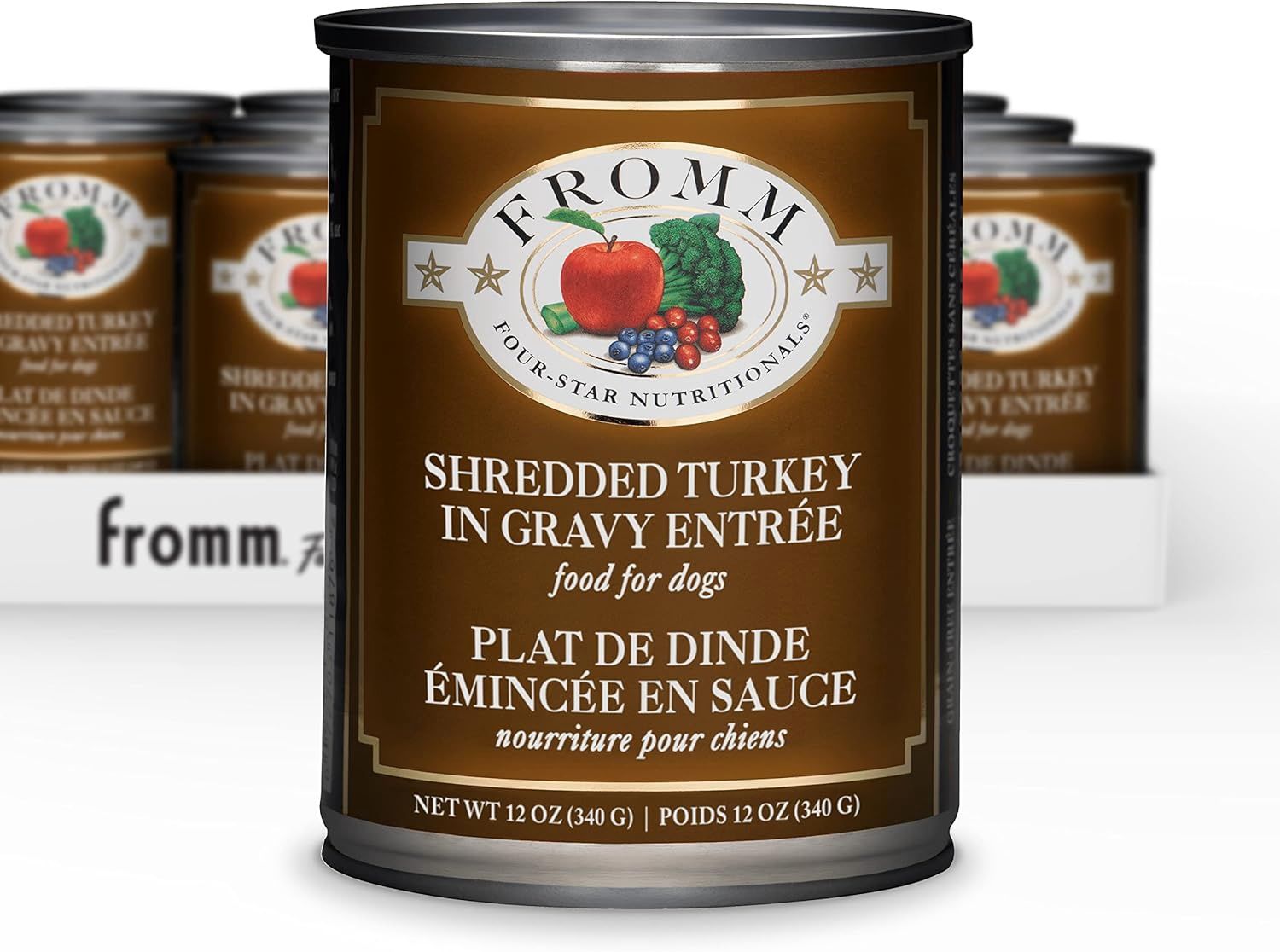 Fromm 4-Star Shredded Turkey Wet Food 12 OZ