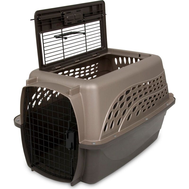 PETMATE TAN TOP LOAD KENNEL