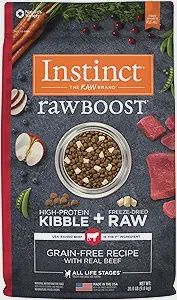 20# INSTINCT RAW BOOST GF BEEF