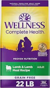 22# WELLNESS COMPLETE HEALTH GF LAMB &amp; LAMB MEAL