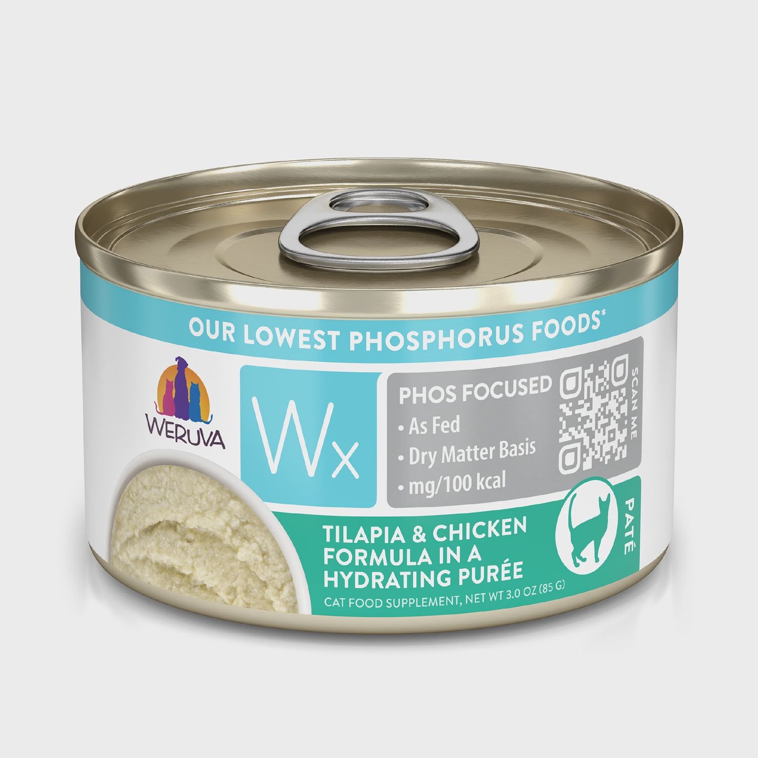 3OZ WERUVA CHICKEN &amp; TILAPIA PUREE CS/12