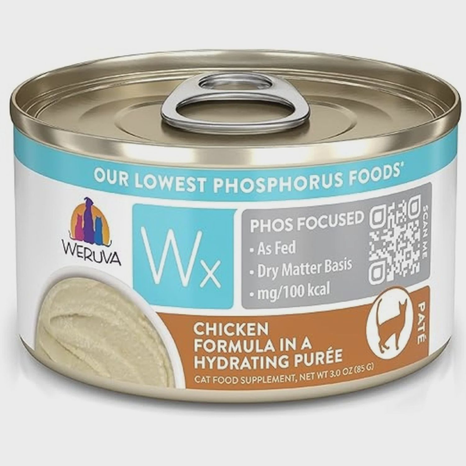 3OZ WERUVA WX CHICKEN PUREE CS/12