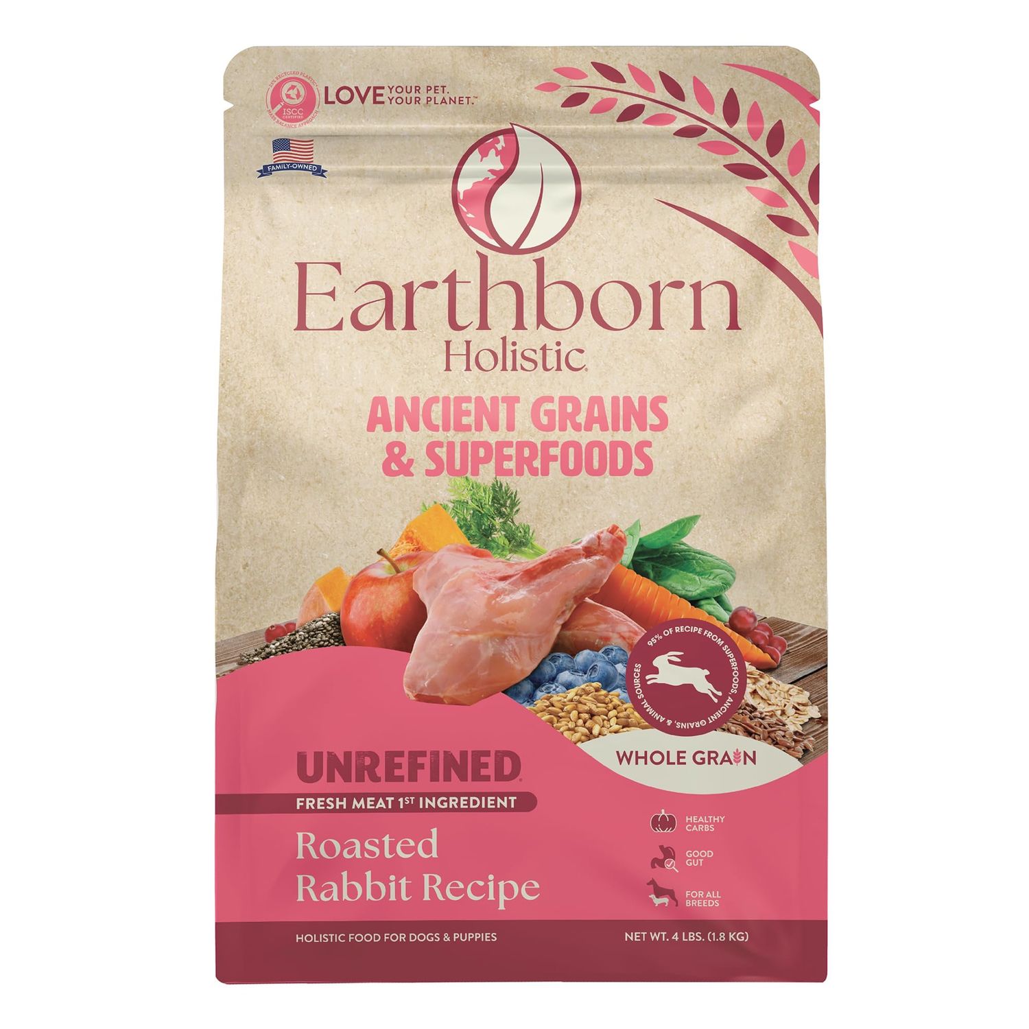4# EB UNREFINED RABBIT
