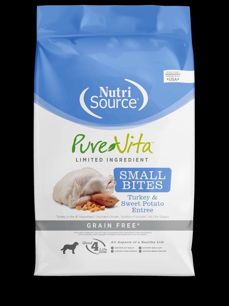 5# PURE VITA SM BITES TURKEY/SW POT DOG