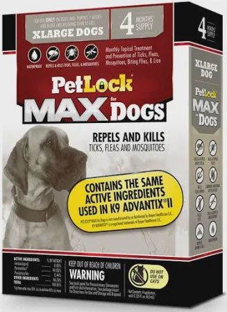 PETLOCK PLUS XL DOG - 1 DOSE
