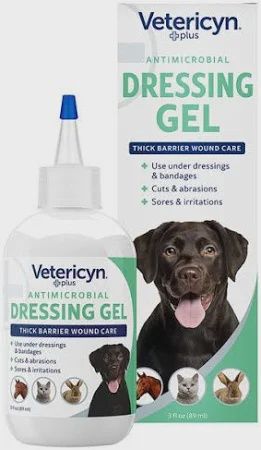 VETERICYN DRESSING GEL 3FLOZ
