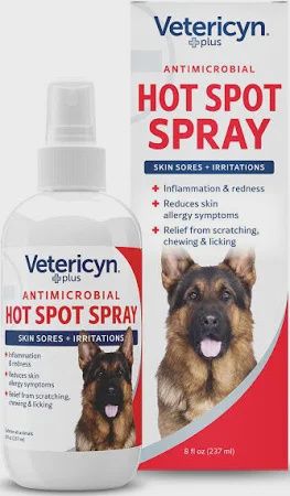 VETERINARY HOT SPOT SPRAY 8OZ