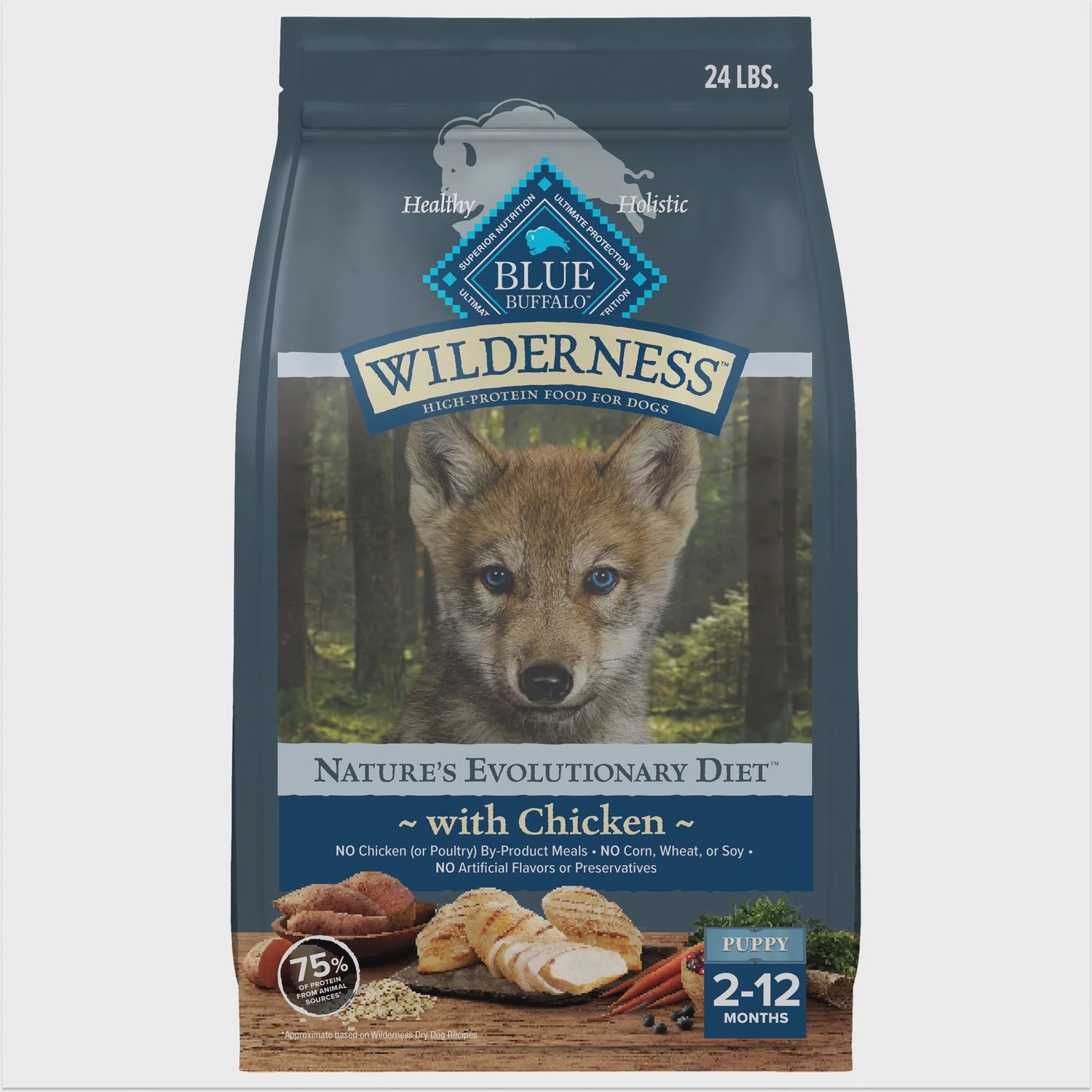 BLUE 24# WILDERNESS PUPPY