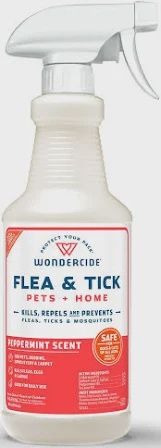 WC FLEA PEPPERMINT SPRAY 16OZ