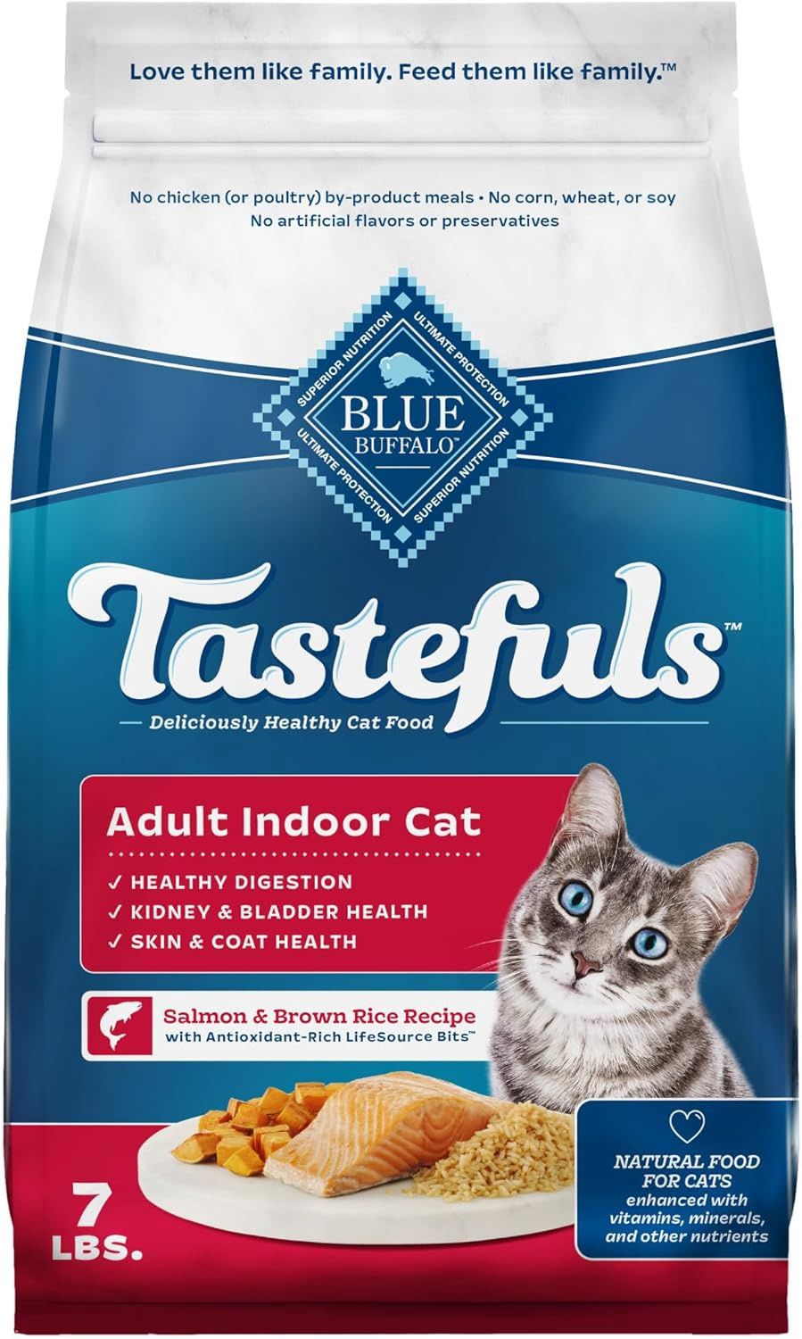 7# BLUE SALMON INDOOR CAT