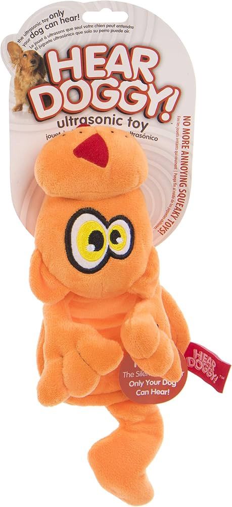 HEAR DOGGY FLATTIE ORANGE CAT