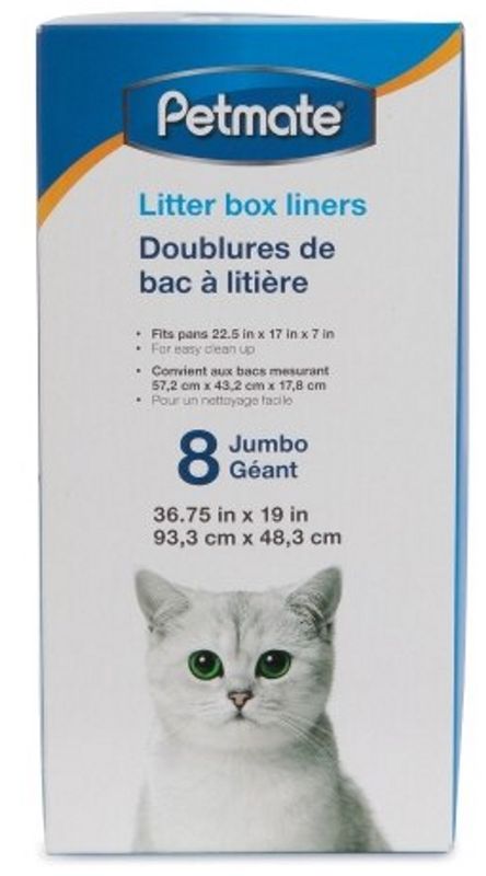 8CT PM LITTER LINERS JUMBO