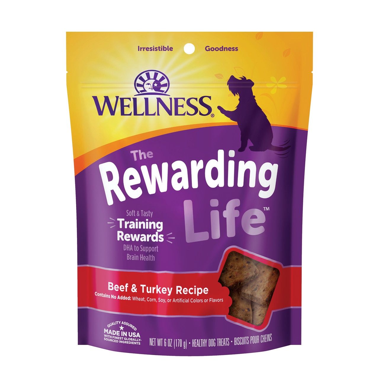 REWARDING LIFE BEEF &amp; TURKEY 6OZ