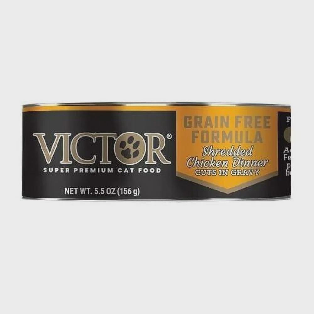 VICTOR 5.5OZ CHICKEN DINNER CAT CS/24