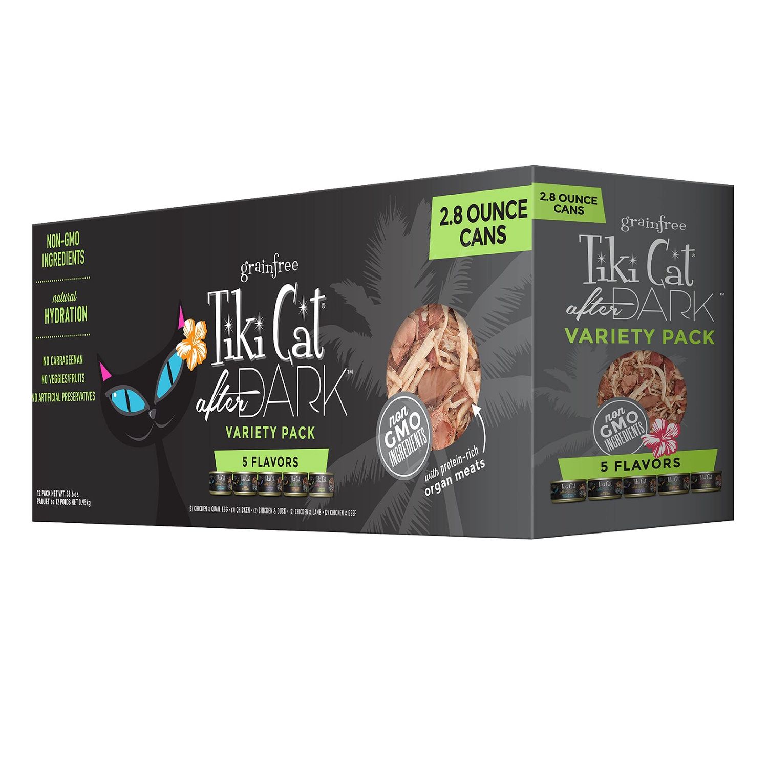 TIKI CAT VARIETY PACK AFTER DARK