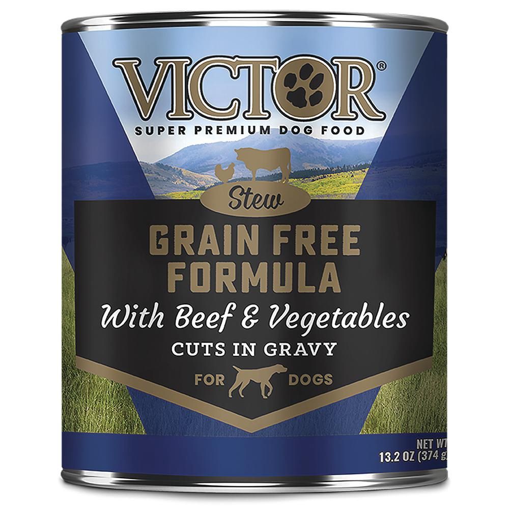 VICTOR GF 13.2OZ BEEF &amp; VEGETABLES