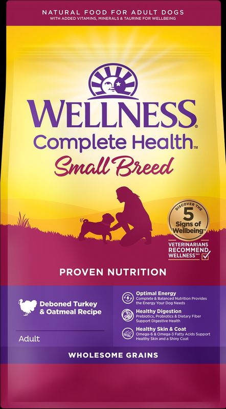 WELLNESS SM BREED TURKEY 4#