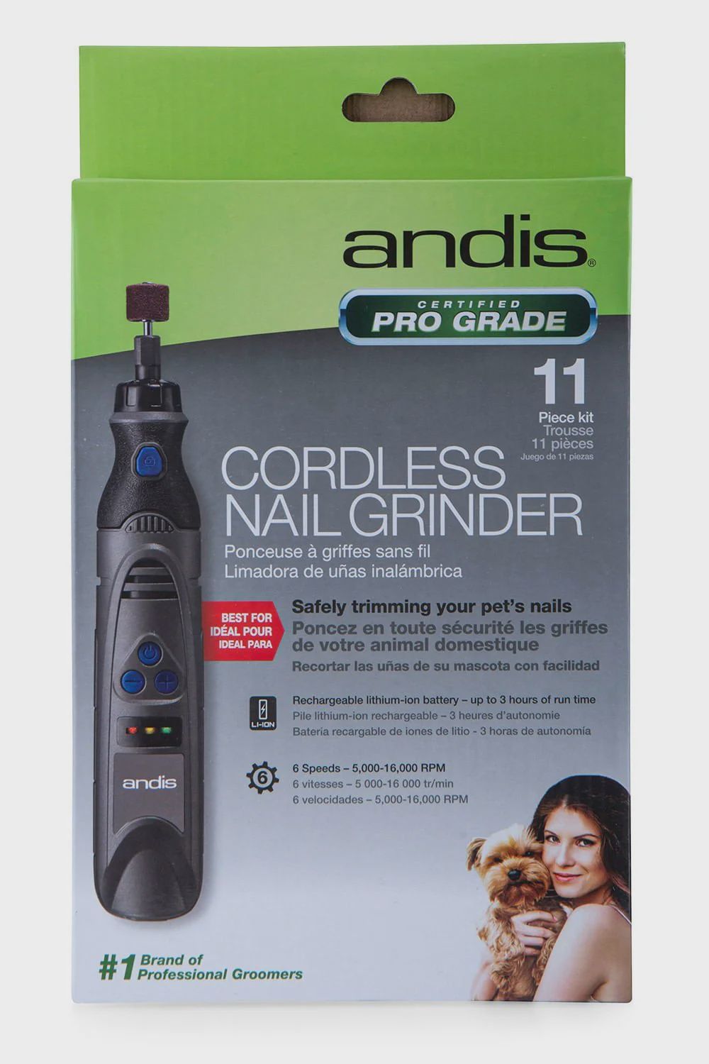 ANDIS CORDLESS NAIL GRINDER
