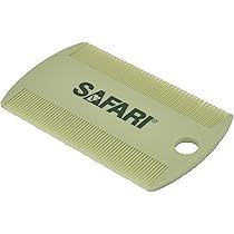 SAFARI DOUBLE SIDED FLEA COMB