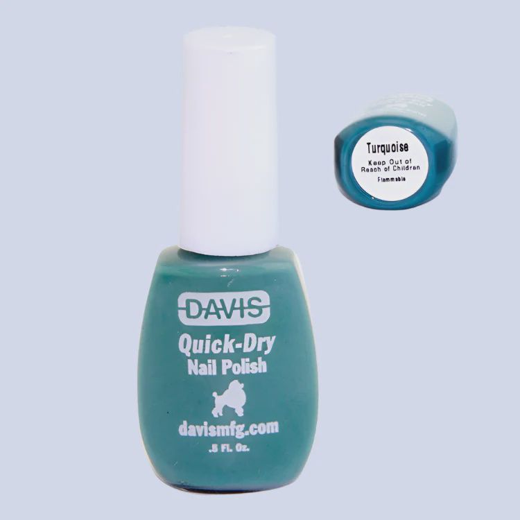 DAVIS QD BRIGHT BLUE POLISH