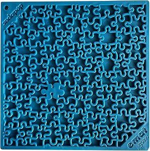 Jigsaw Enrichment Mat Blue