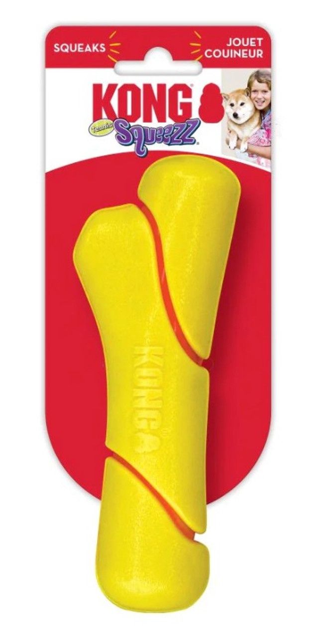 Kong Squeezz Tennis Stick Med. Dog Toy