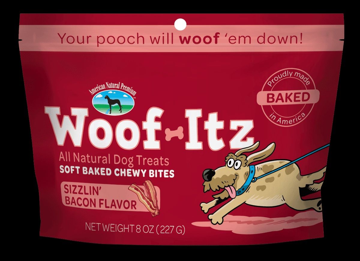 ANP Woof Sizzlin Bacon Dog Treats