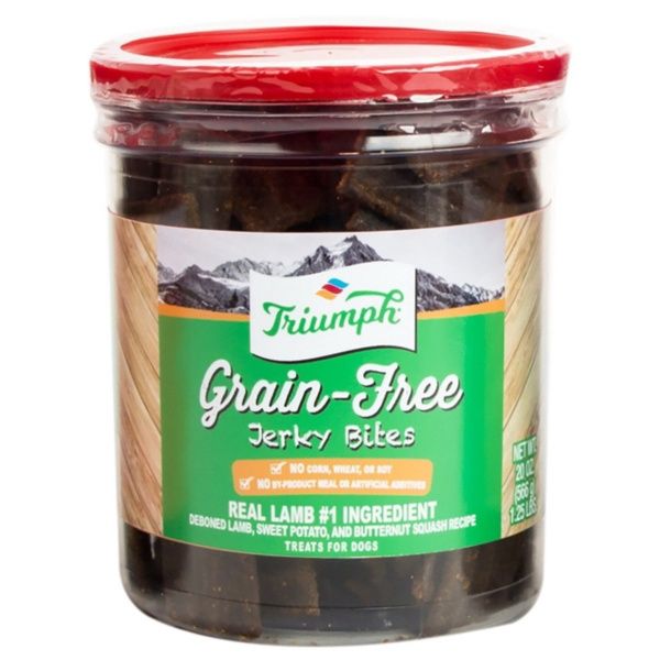 Free Spirit GF Jerky Bites - Lamb, Blueberry &amp; Squash 20 OZ