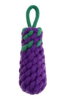 Country Tails Eggplant Rope Toy 23&quot;