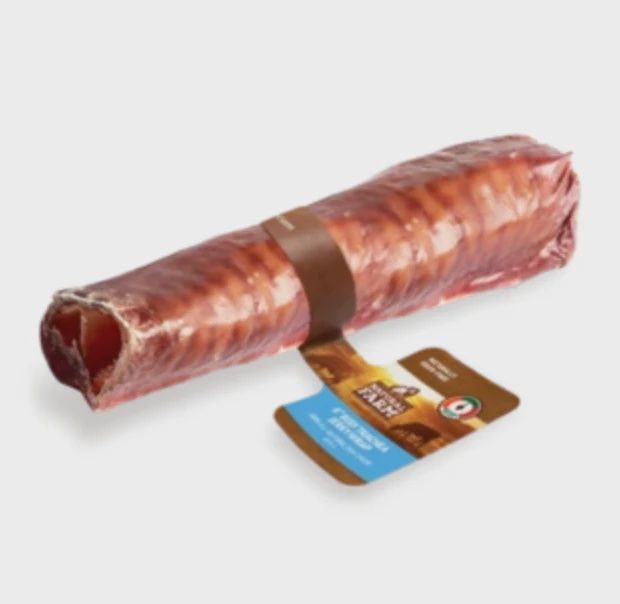 Natural Farm Jerky Wrapped Beef Trachea 12&quot;