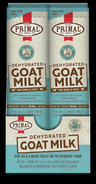 Primal Pet Food Dehydrated Goat Milk 1.8 OZ