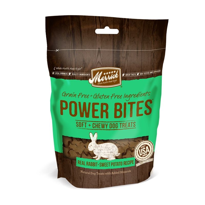 MERRICK POWER BITES 6OZ RABBIT