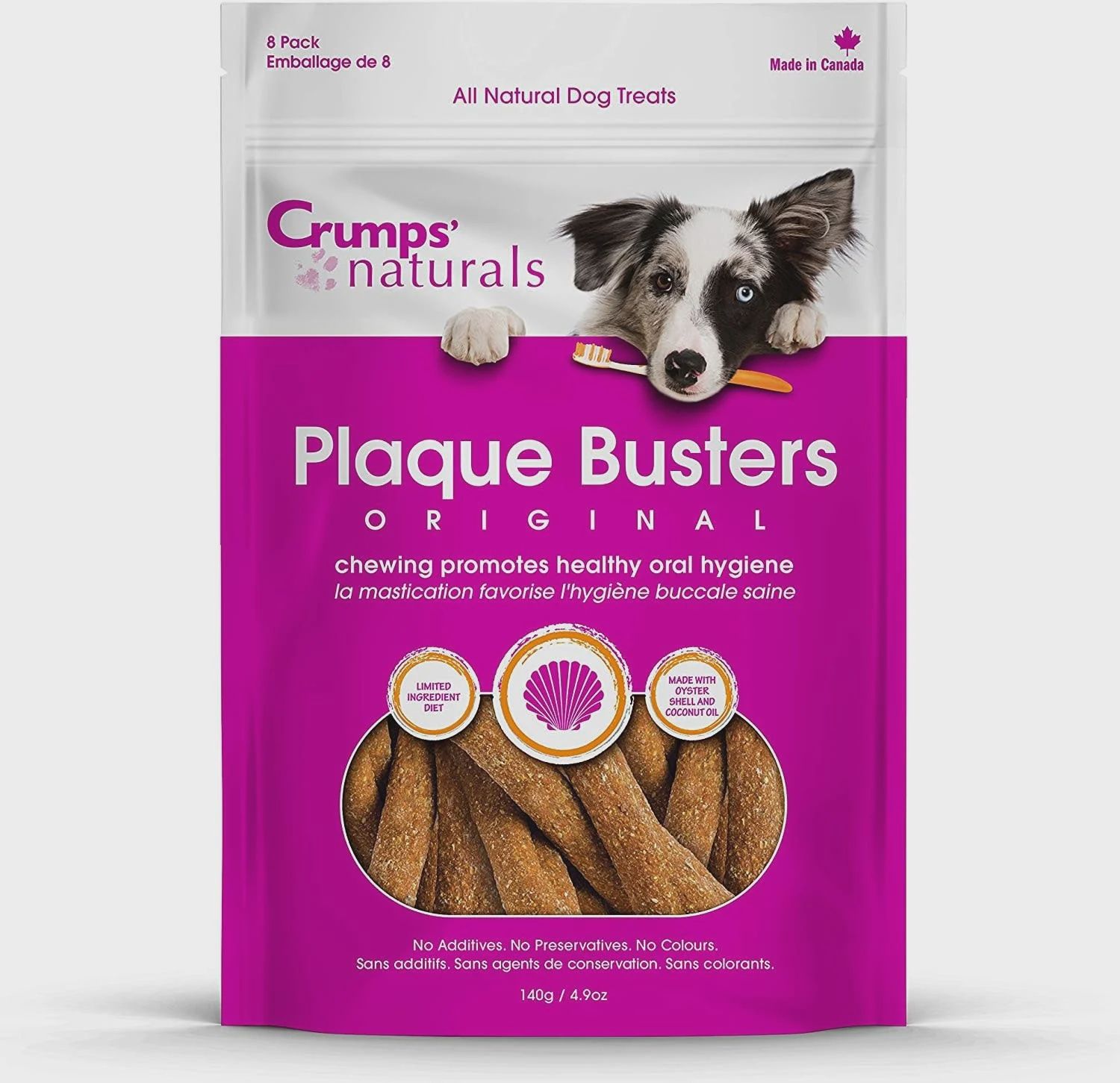 PLAQUE BUSTERS ORIGINAL 7&quot; 8PK