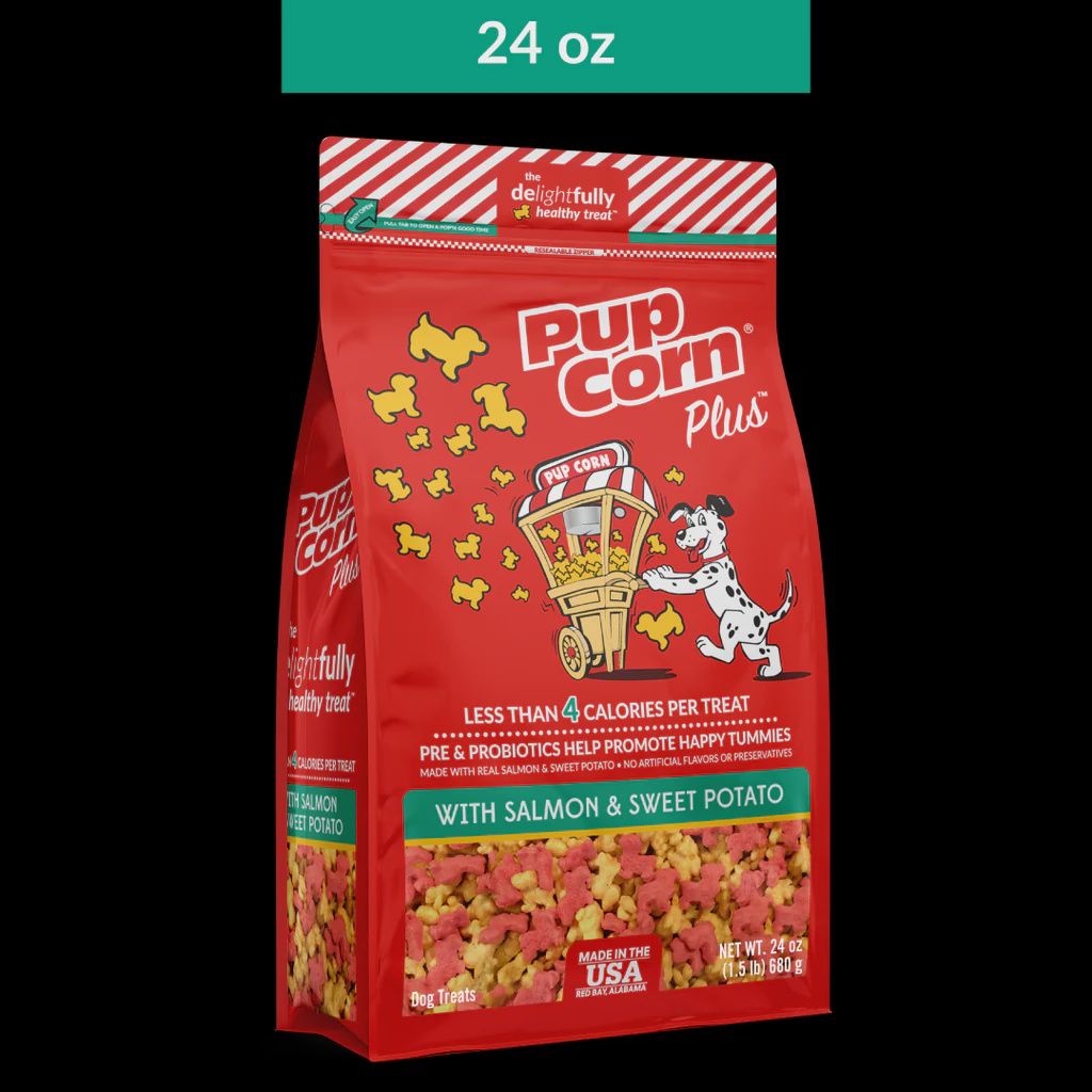 PUPCORN 24.5OZ SALMON/SWEET POTATO