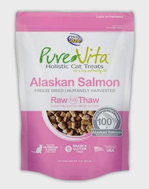 PUREVITA FREEZE-DRIED SALMON CAT 1.1OZ