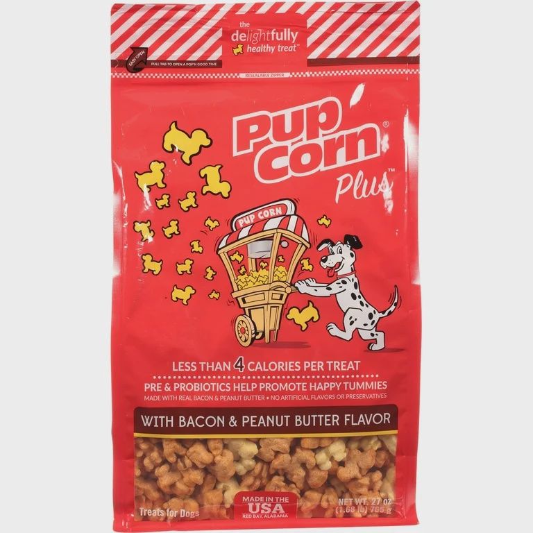 PUPCORN  BACON/PEANUT BUTTER CS/2