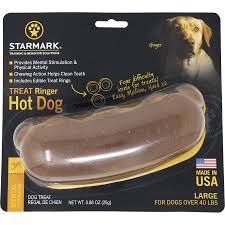 Starmark Treat Ringer Hot Dog Large