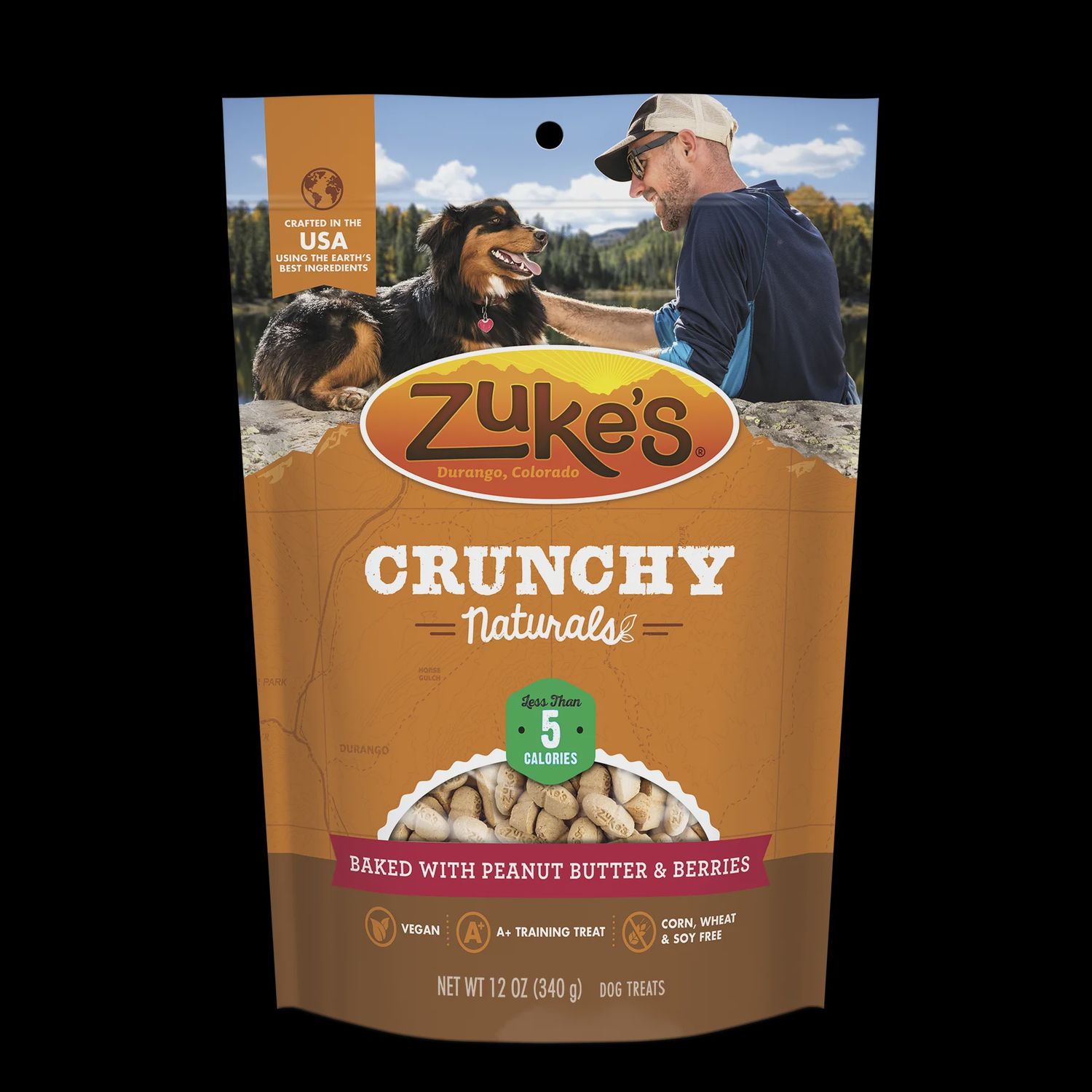 ZUKE&#39;S CRUNCHY PB &amp; BERRY 12OZ