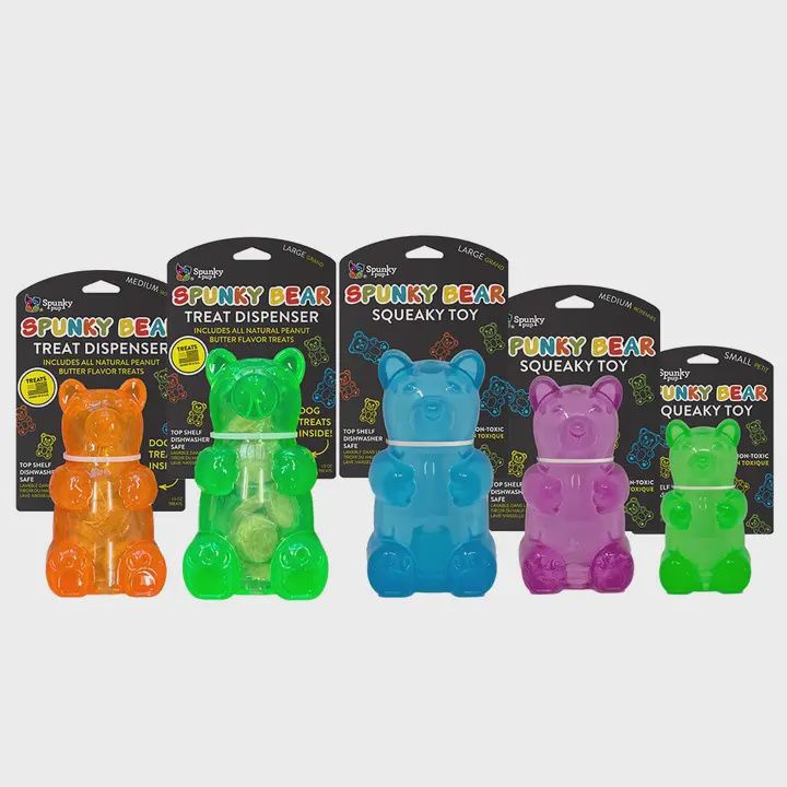 SPUNKY PUP SPUNKY&#39;S GUMMY BEAR LARGE