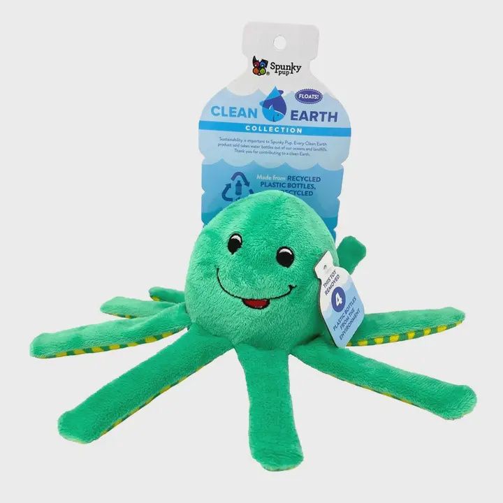 SPUNKY PUP CLEAN EARTH OCTOPUS LARGE