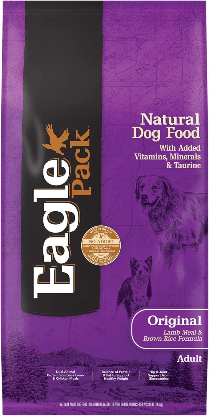 Eagle Pack Lamb &amp; Rice Dog Food 30#