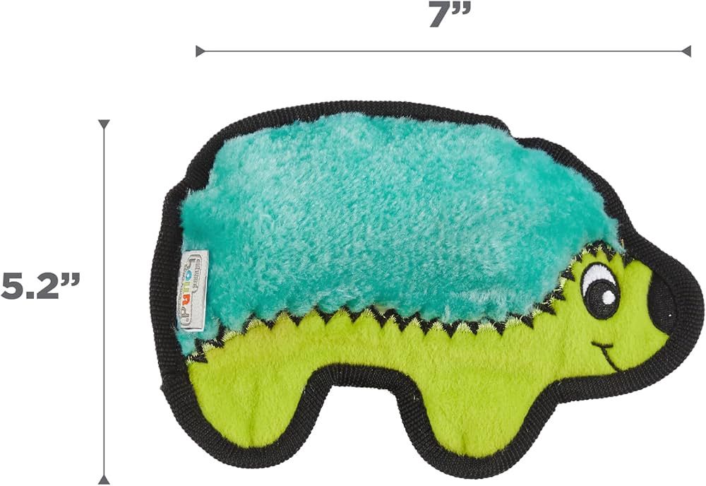 OUTWARD HOUND INVINCIBLE HEDGEHOG X-SM TURQUOISE