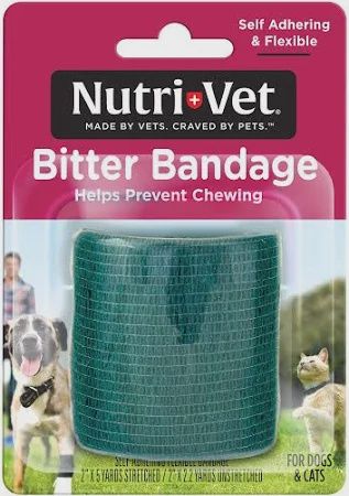 NUTRI-VET 2&quot; BITTER BANDAGE DOG 1CT