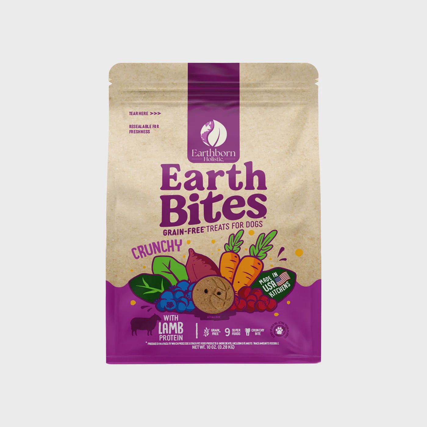 Earthbites Crunchy Lamb &amp; Pumpkin 2 Lb