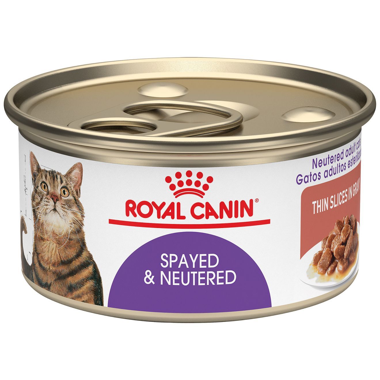 ROYAL CANIN SPAYED&amp;NEUTERED THIN SLICES IN GRAVY 3OZ