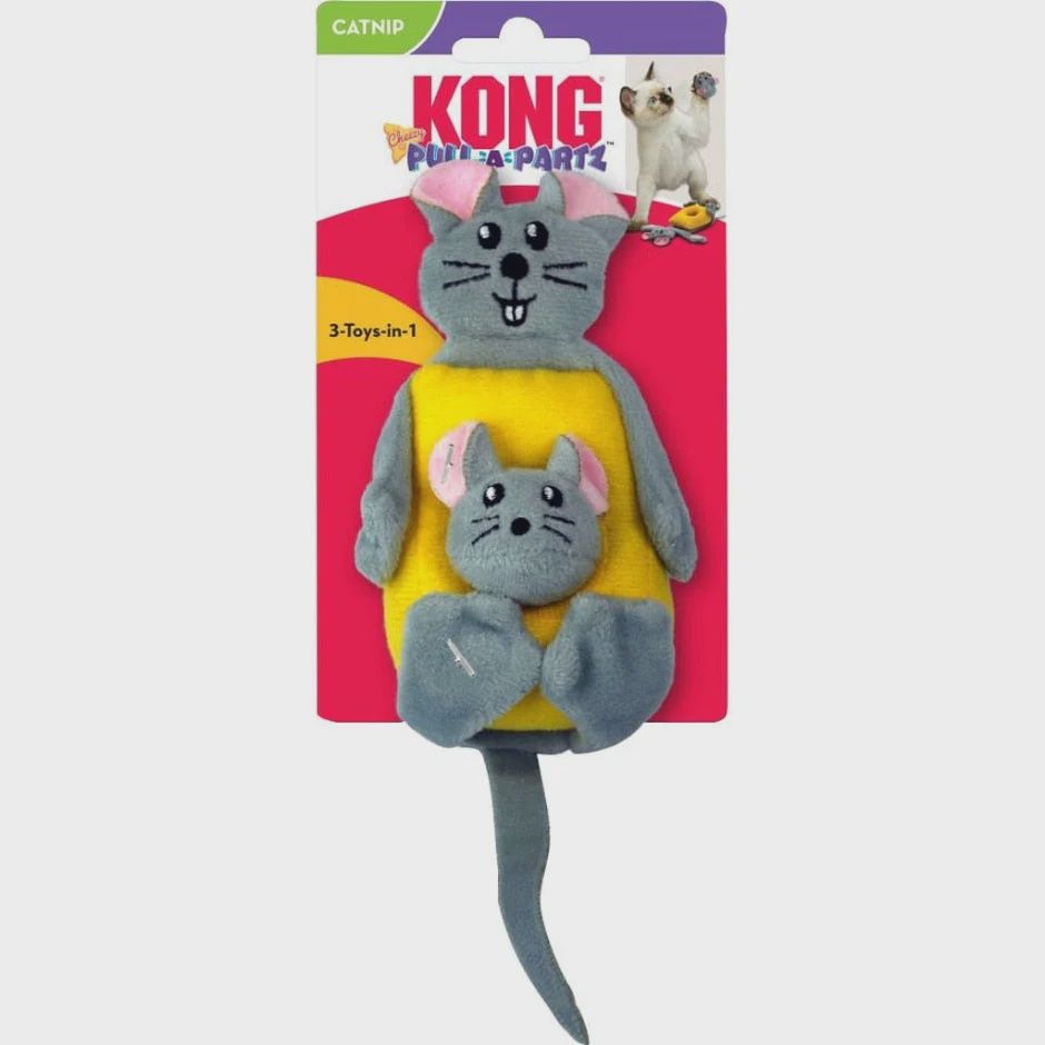 KONG CAT PULL-A-PARTZ CHEEZY
